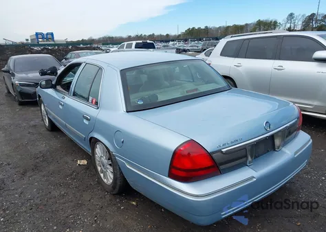 2009 Mercury Grand Marquis Ls (Fleet Only) from USA, damaged, VIN 2MEHM75V89X625599